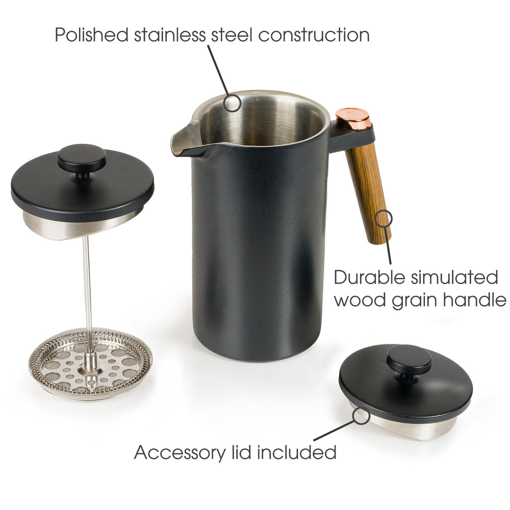 Double-Wall French Press & Carafe