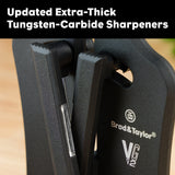 VG2 Classic Knife Sharpener, updated extra thick Tungsten carbide sharpeners